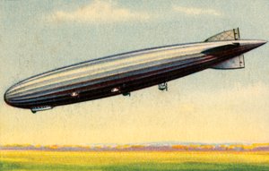 USS Los Angeles luchtschip door Unbekannt