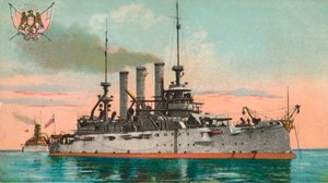 Amerikaans Slagschip Missouri, ca. 1908