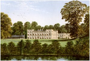 Ugbrooke, Devon, huis van Lord Clifford, ca. 1880 door Unbekannt