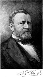 Ulysses S Grant, Amerikaanse soldaat en staatsman, late 19e eeuw door Unbekannt