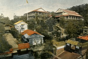 Een Hotel in Kyoto door Unbekannt