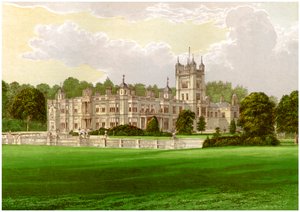 Underley Hall, Westmorland, huis van de Graaf van Bective, c1880 door Unbekannt