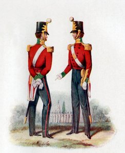 Uniform van het 19e Regiment, 1848, 1904