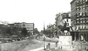 Union Square, New York, VS, 1895 door Unbekannt