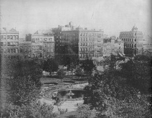 Union Square, New York, c1897 door Unbekannt