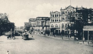 United Services Club, Chowringhee Road, Calcutta, begin 20e eeuw door Unbekannt