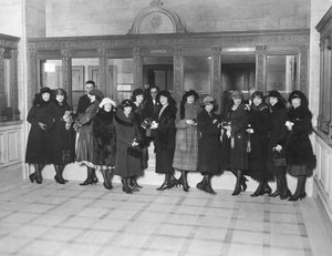 Verenigde Staten: ca. 1926 Een Groep Vrouwen bij de 