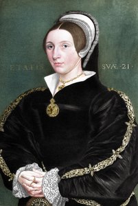 Onbekende vrouw vroeger gedacht Catherine Howard te zijn, 1902