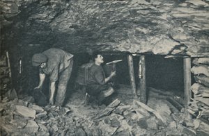 Onbewuste helden die in gevaar werken, c1935