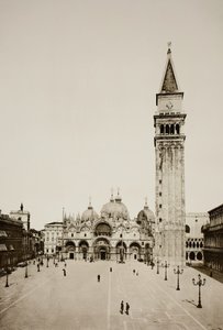 Untitled 96, ca. 1890. [Basiliek van San Marco en Campanile, Venetië] door Unbekannt