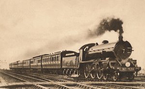 Up West of England Dining Car Express Exeter-Londen 199 minuten, begin 20e eeuw