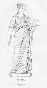 Urania Uranie, ca. 1850 door Unbekannt