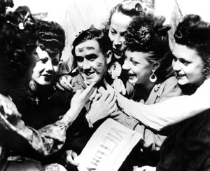 VE-dag vieringen, Parijs, 8 mei 1945 door Unbekannt
