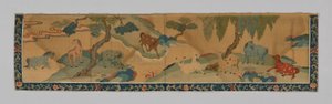 Valance, China, Qing-dynastie 1644-1911, 1790-1820