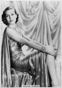 Valerie Hobson, Britse actrice, ca. 1936-1939