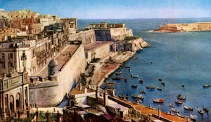 Valletta, Malta, ca. 1930 door Unbekannt