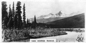 Van Horne Range, Canadese Rockies, c1920s