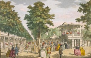 Vauxhall Gardens, Lambeth, 18e eeuw