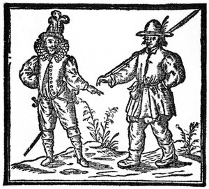 Fluwelen broek en stoffen broek, 1592, 1910