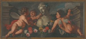 Venus omringd door Amors