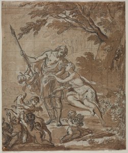 Venus en Adonis, 1713