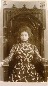 Vera Komissarzhevskaya, Russische actrice, 1900s door Unbekannt