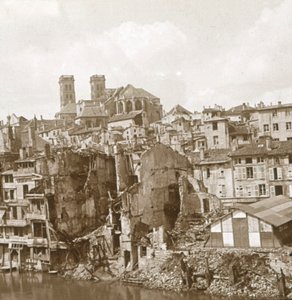 Verdun, Noord-Frankrijk, c1916-c1918 door Unbekannt