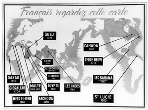 Vichy Franse anti-Britse propagandaposter, 1940-1944 door Unbekannt