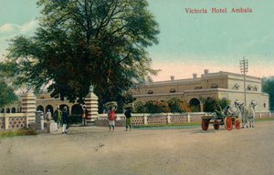 Victoria Hotel Ambala, c1900