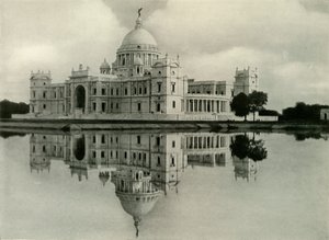 Victoria Memorial Hall, vanuit het Noordwesten, 1925