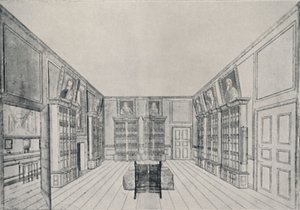 Uitzicht naar binnen van Samuel Pepys