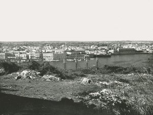 Uitzicht over de baai, Havana, Cuba, 1895 door Unbekannt