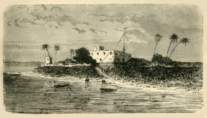 Uitzicht bij de monding van de Hooghly, 1890 door Unbekannt