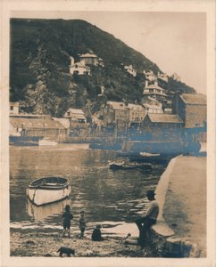 Uitzicht vanaf de Haven - Polperro, 1927 door Unbekannt