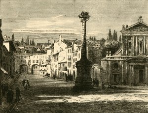 Uitzicht in Milaan