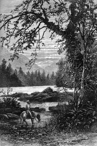 Uitzicht op North Carolina, late 18e eeuw, ca. 1880 door Unbekannt