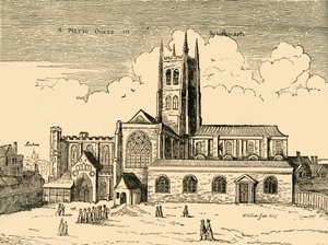 Uitzicht op St. Mary Overy, c1878 door Unbekannt