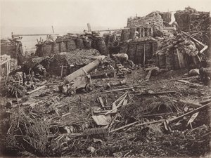 Uitzicht op het 3e Bastion in Sevastopol