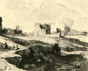 Uitzicht op de Campagna vanaf de Via Appia door Unbekannt