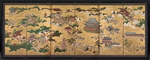 Uitzichten van Kyoto, 1600s