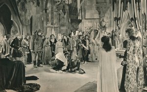Villon John Barrymore bedreigd met de dood door Lodewijk XI, 1927