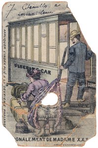 Vintage Franse ansichtkaart, ca. 1900 door Unbekannt