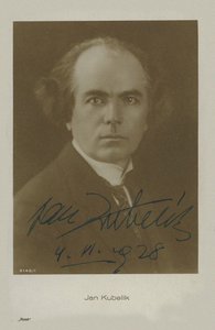 Violist en componist Jan Kubelik door Unbekannt