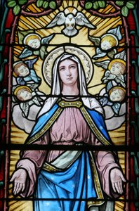 Maagd Maria, Le Chesnay, Frankrijk