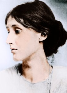 Virginia Woolf, Engelse romanschrijfster, essayiste en criticus, begin 20e eeuw