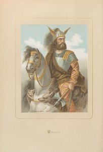Viriathus. Uit: Hombres y mujeres celebres de todos los tiempos door Juan Landa, 1875-1877 door Unbekannt