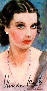 Vivien Leigh, 1913-1967, Engelse actrice van theater en cinema, 20e eeuw door Unbekannt