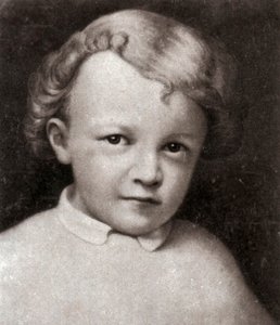 Vladimir Ilich Lenin, Russische Bolsjewistische revolutionaire leider, 4 jaar oud, 1874 door Unbekannt