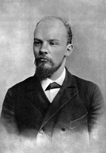 Vladimir Ulyanov Lenin, Russische Bolsjewistische revolutionair, St. Petersburg, Rusland
