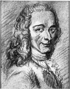 Voltaire, Franse Verlichtingsschrijver, essayist, deïst en filosoof, 18e eeuw
